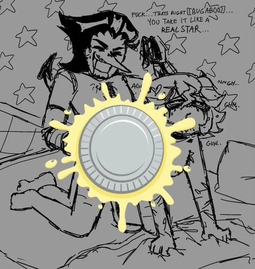 nsfw sketch + extra character + complex background